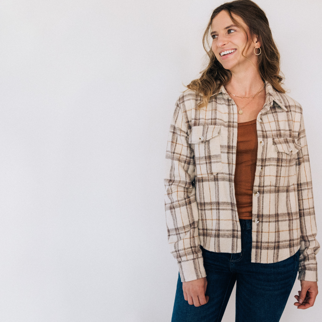 Beige Flannel