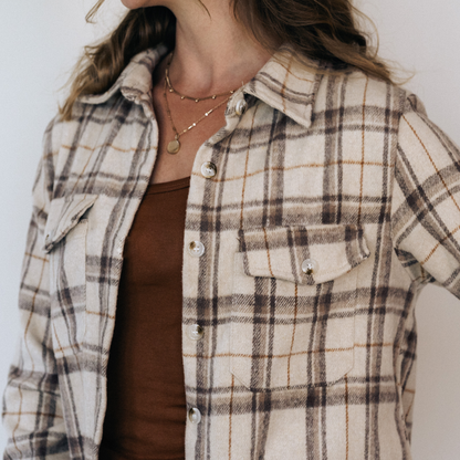 Beige Flannel