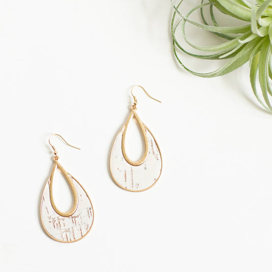 Emma Earring - White - Patti Sue's