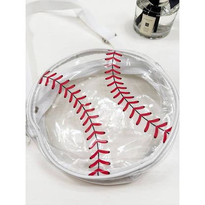 Stadium Approved Clear Baseball Crossbody Bag