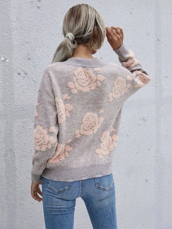 Rose sweater - Patti Sue's