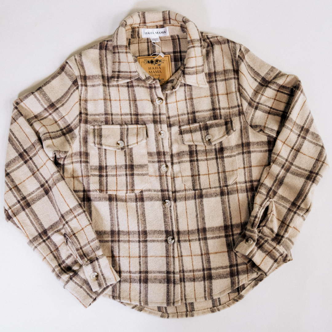 Beige Flannel